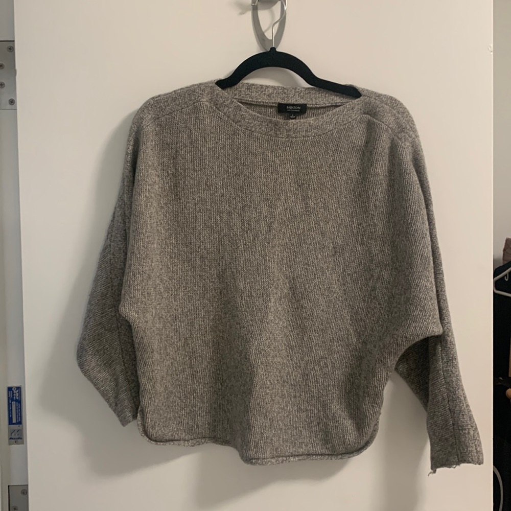 S Babaton Dolman Sleeve Wool Cashmere Blend Sweater
